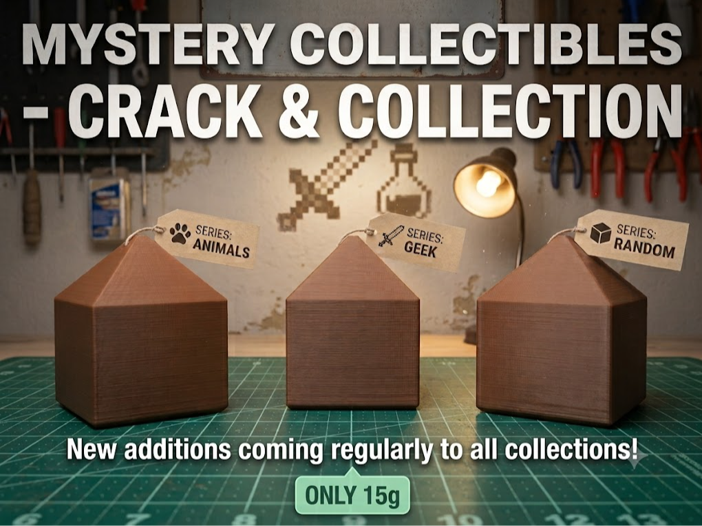 Surprise print ! Crack & collect them all