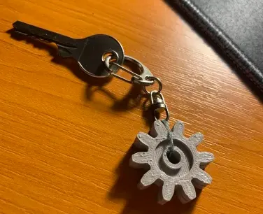 Gear Keychain
