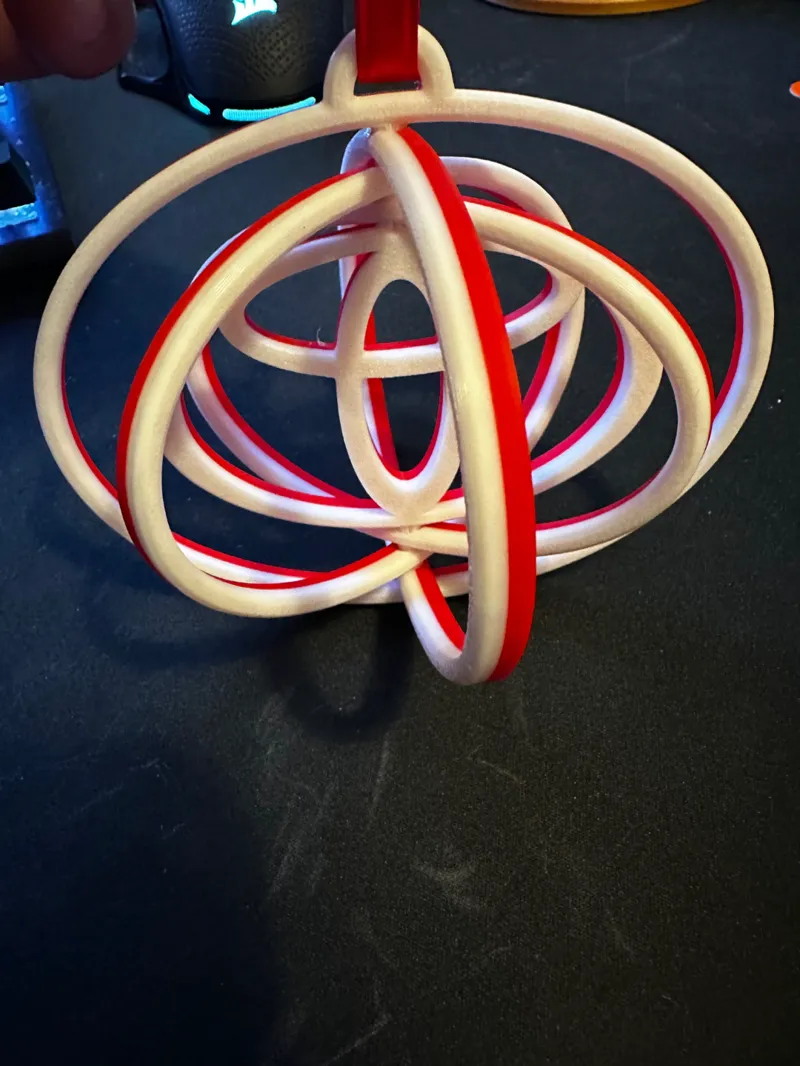 Toyota Gyro Christmas Ornament - Rotating Logo