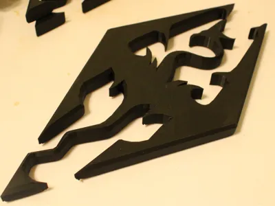 Skyrim Logo Wall Art