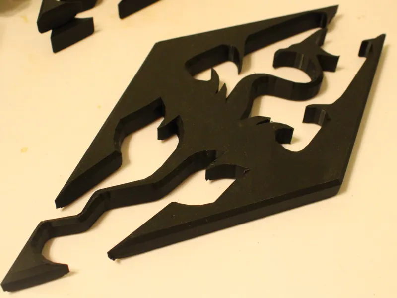 Skyrim Logo Wall Art