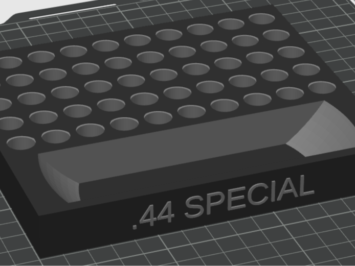 44 Special Reloading Tray