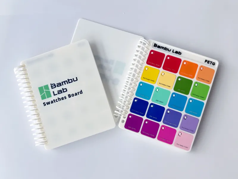 Swatches Board Book（Page turning axis）