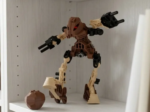 Bionicle Toa Pohatu- Kit d'Assemblaggio Completo