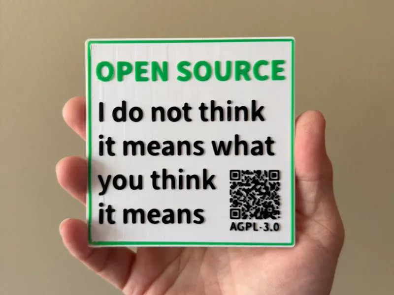 Open Source Reminder Tile