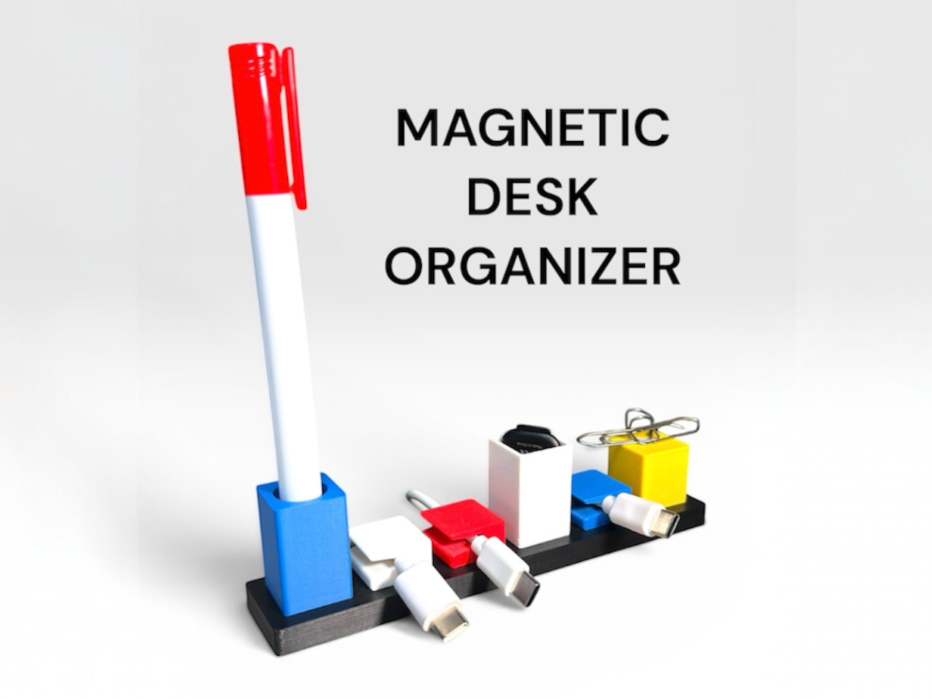 DORBY - PARAMETRIC AND MAGNETIC DESK ORGANIZER