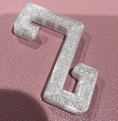 Gutter Clip (longer hang) for Christmas Lights