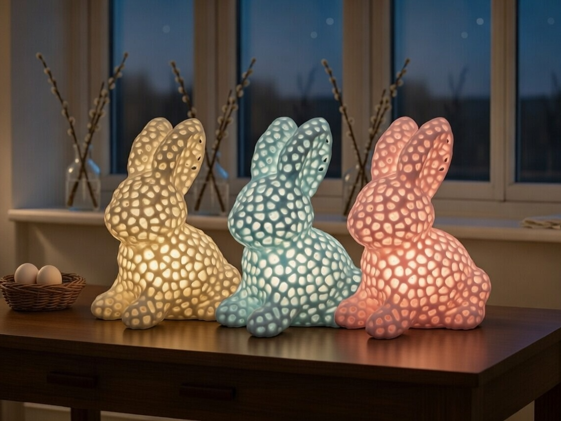 Easter Bunny Candleholder
