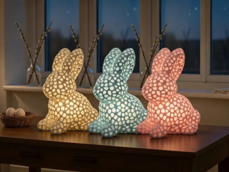 Easter Bunny Candleholder
