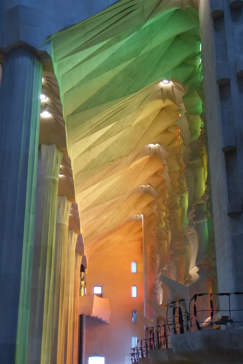 Sagrada Familia (inside) CMYK Lithophane