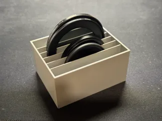 Lens filter/step-up ring organizer