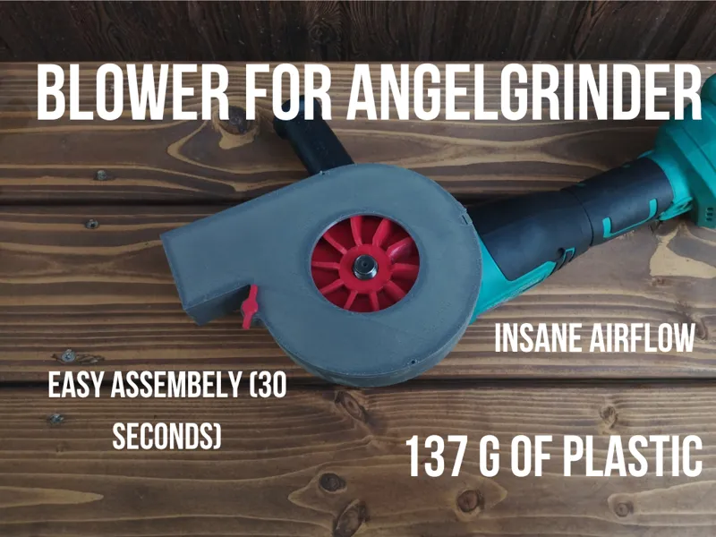 Blower for angelgringer - easy attachable