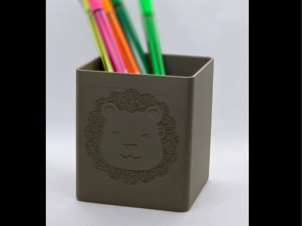 Adorable Lion Pen Holder / Organizer