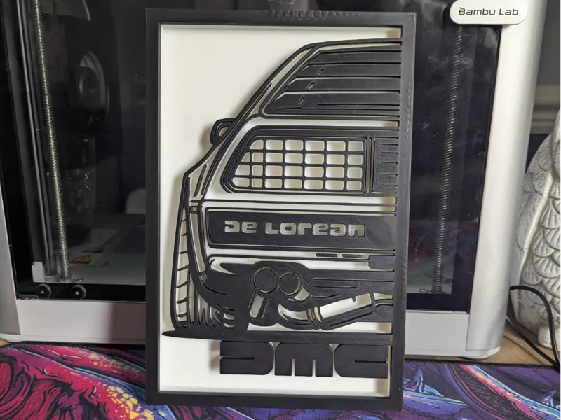 3D DeLoren Plaque