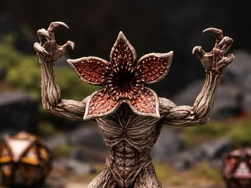 Demogorgon-Inspired Horror Miniature – 40 mm Base