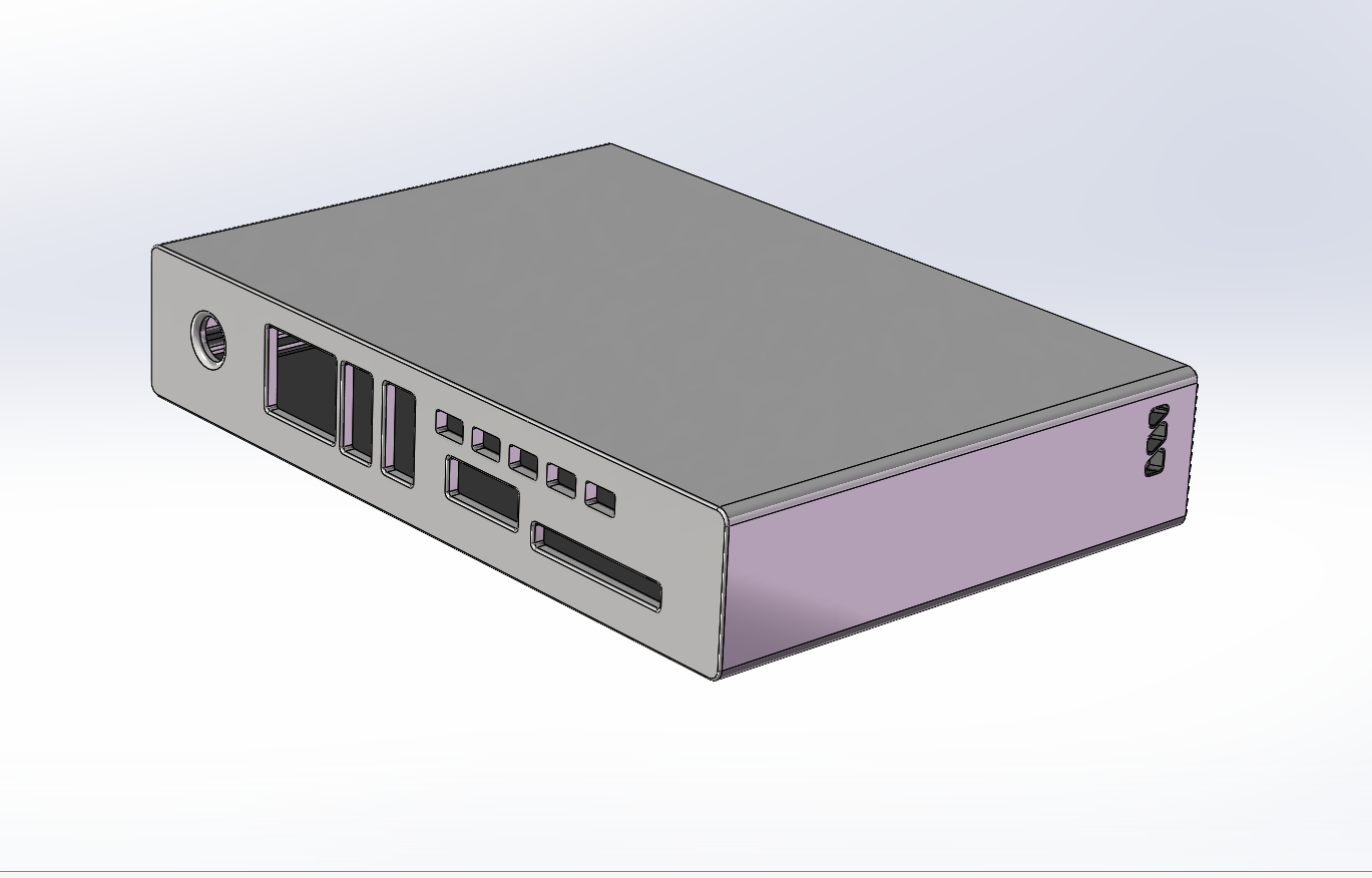 Miniatura 1 do modelo 3D OneCloud 玩客云 赚钱宝3pro 外壳/机箱
