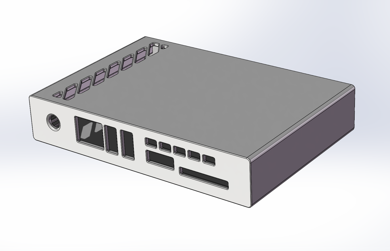 Miniatura 2 do modelo 3D OneCloud 玩客云 赚钱宝3pro 外壳/机箱