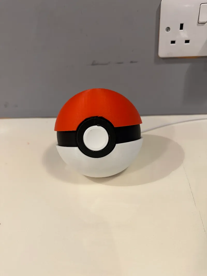 Pokeball Apple watch stand