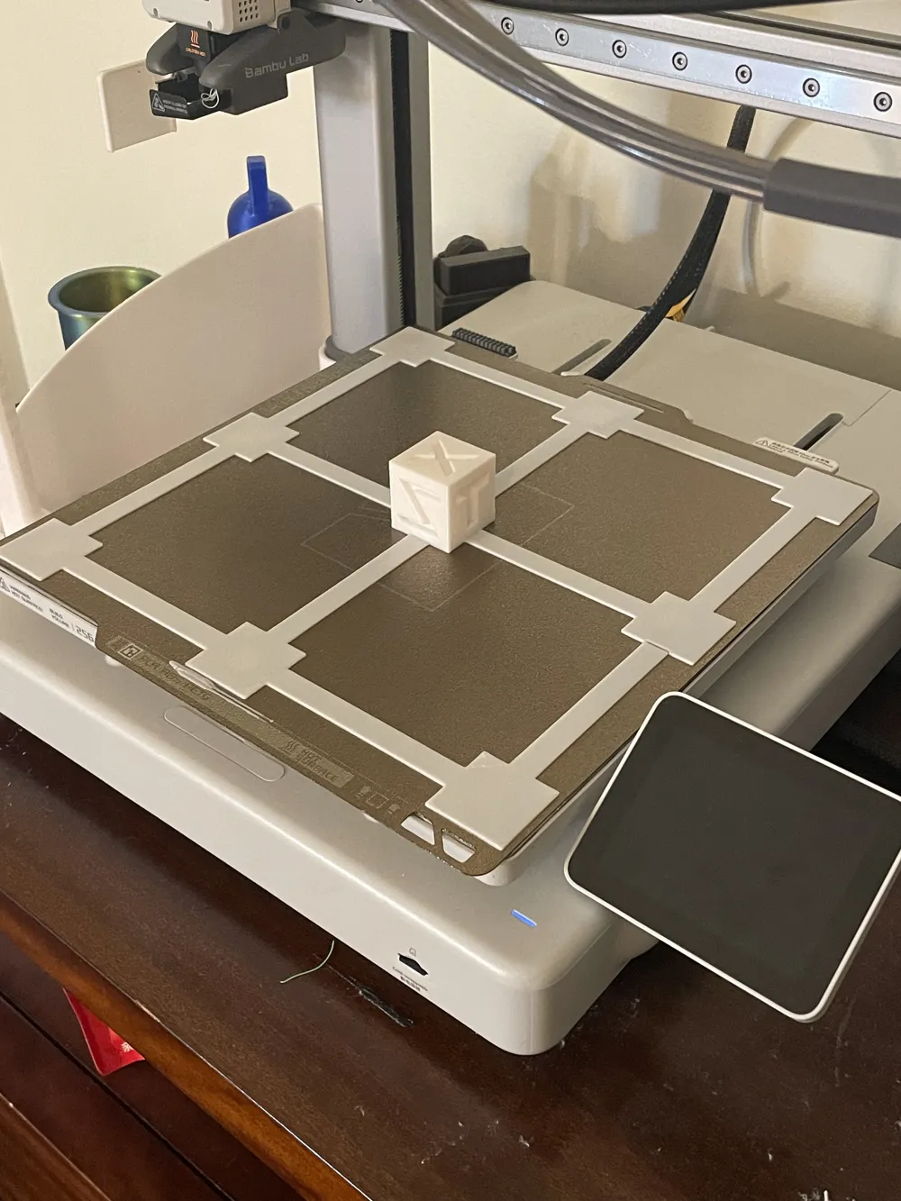 First Layer Test With Calibration cube - Free 3D Print Model - MakerWorld