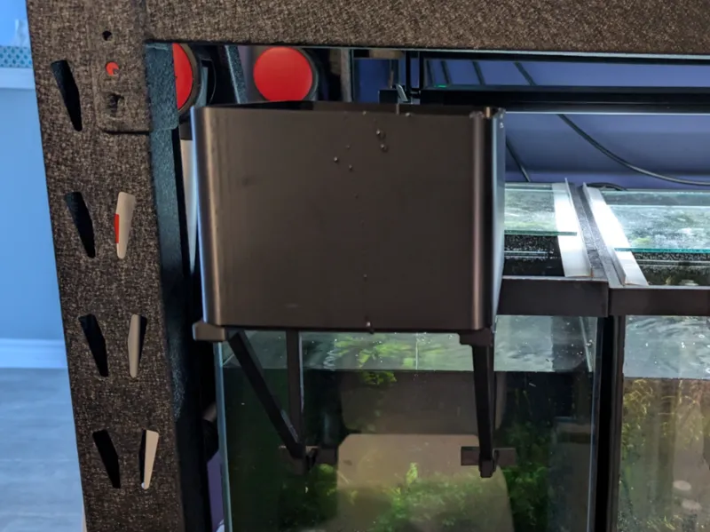Low-Profile Aquarium Drip & Top-Off Shelf