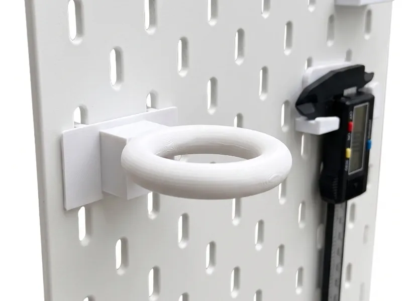 Porta microscopio ikea skadis