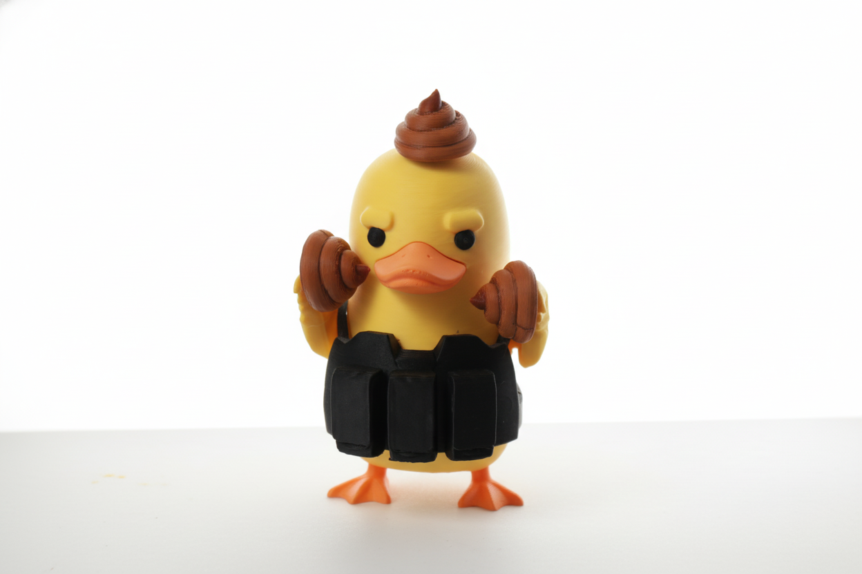Miniatura 2 do modelo 3D 逃离鸭科夫手办摆件