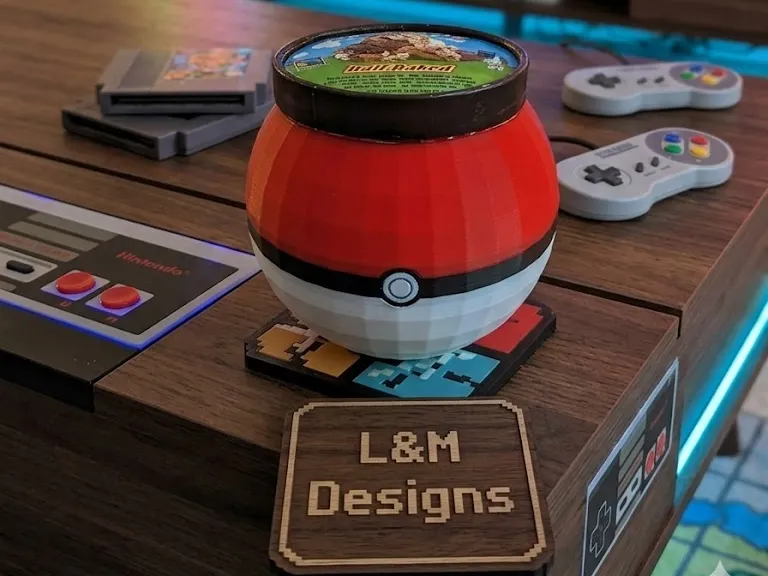 Pokeball Ice Cream Pint Holder