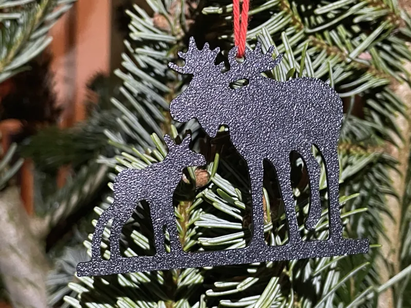 Moose ornament