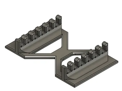 Big box end wrench holder