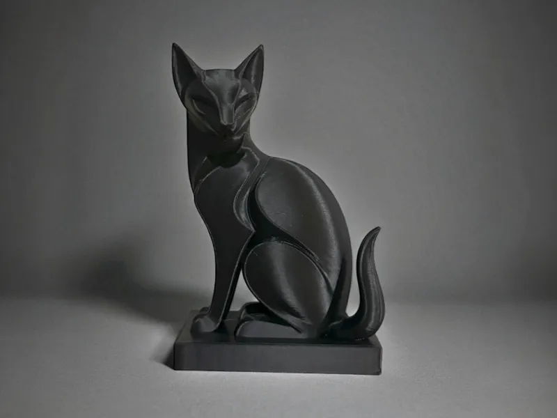 Minimalist Sphynx Cat Statue – Figurineanimal