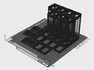 Xerxes Pi Enclosure Body, Cap, and Lid (batch)