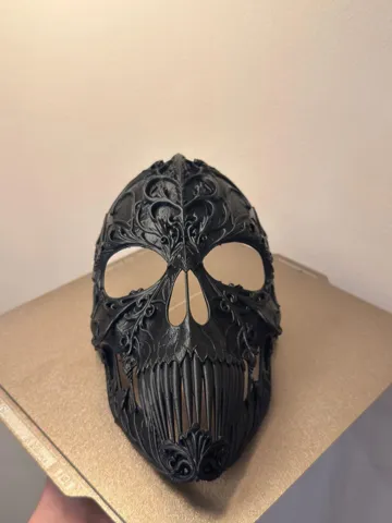Pieza para disfraz o exhibición: Skull Mask — vista de referencia 4