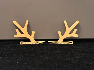 Christmas Deer Horn Hair Clip Accessory hair pin