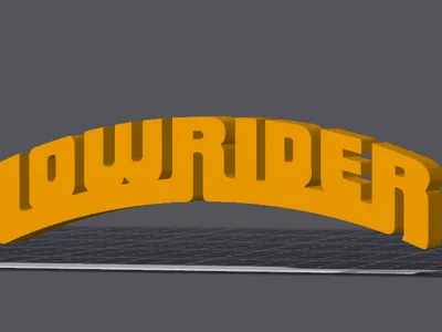 Lowrider Magazine Desk Decoration