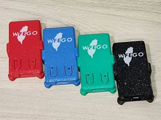 Compact nRF52840 Case for BLE & Zigbee Experiments