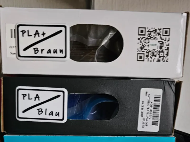 Filamentbeschriftung für Karton