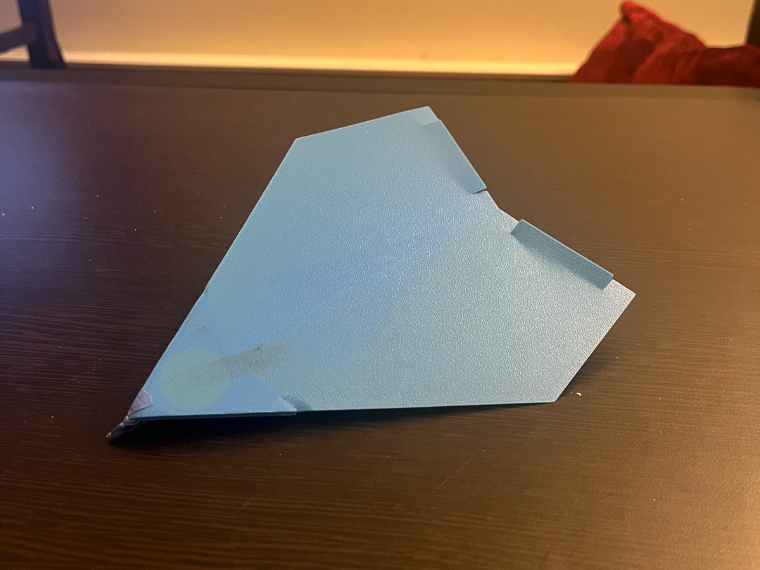 Paper Airplane Style Glider