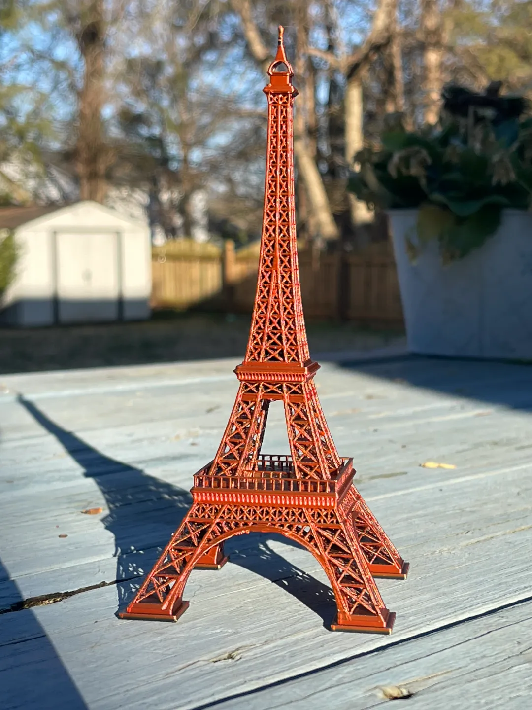 The Eiffel Tower: One-piece, No support, 7" print view 4