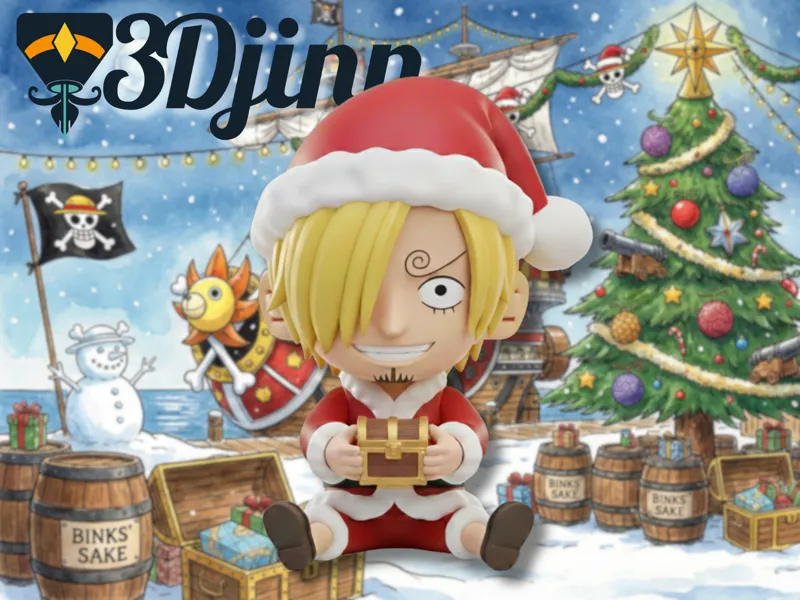 Christmas Chibi Sanji