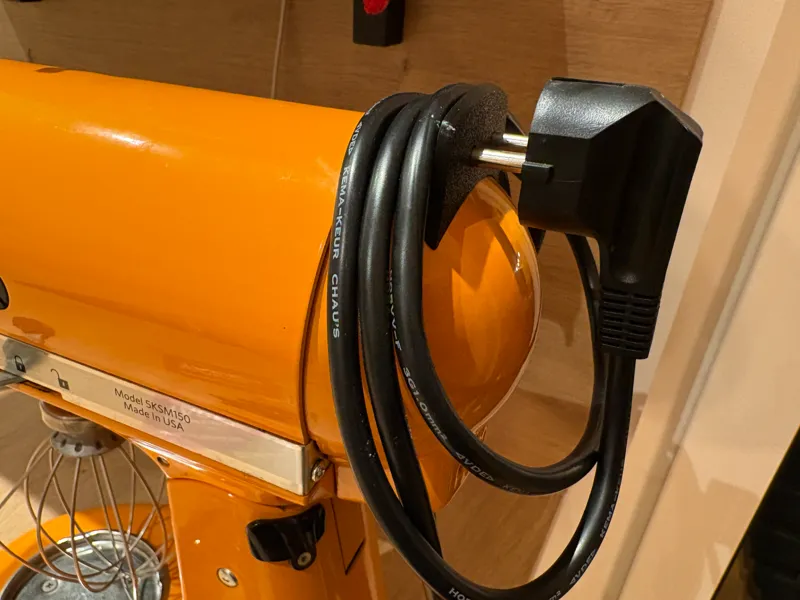KitchenAid Artisan Kabelhalter mit Stecker