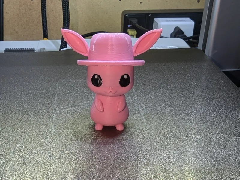 Bunny with hat