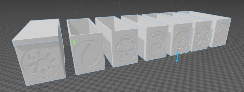 Magic the gathering storage boxes