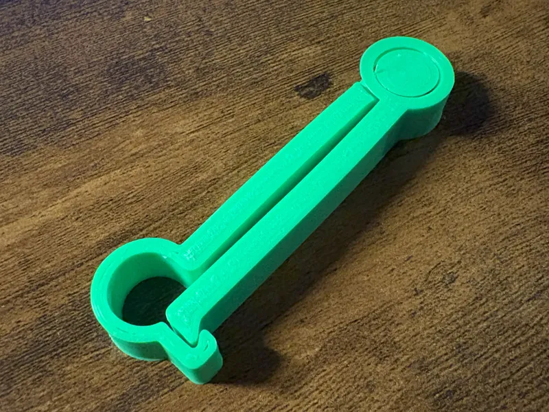 Bag clip (no support needed)