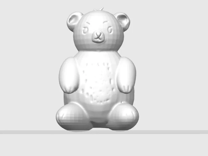 Spiky-hair bear