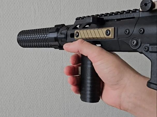 TACTI-CLICK Airsoft Fidget Clicky Foregrip
