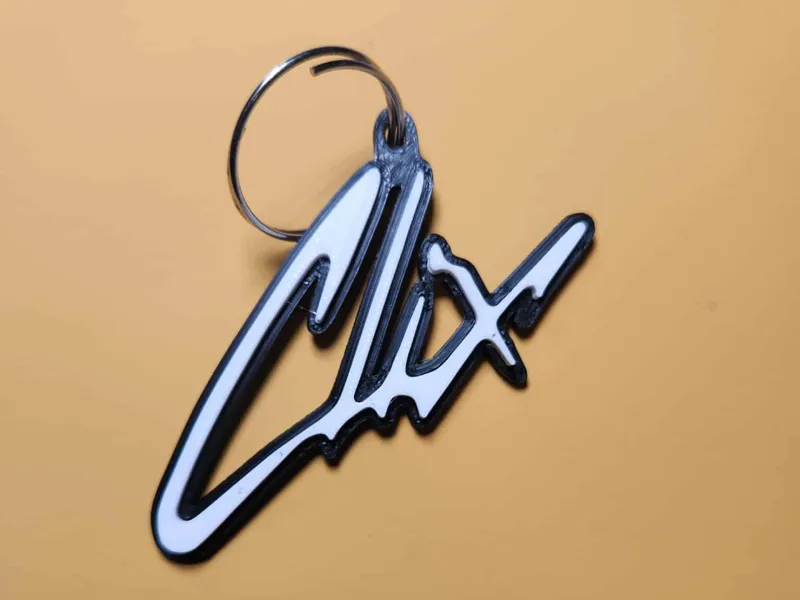 Clix logo keychain - NO AMS - NO GLUE