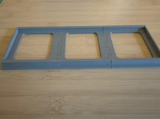 Spool Stop -  Modular spool stopper for shelf