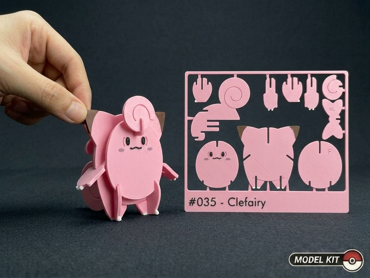 Pokemon #035 - Clefairy Kit Card - 1