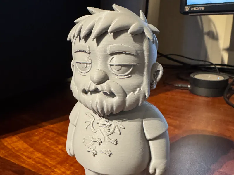Bearded IT Guy figure