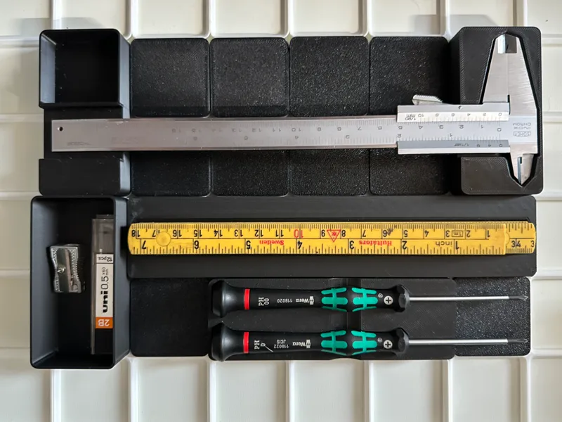 1m Hultafors Folding Ruler / Zollstock Gridfinity 